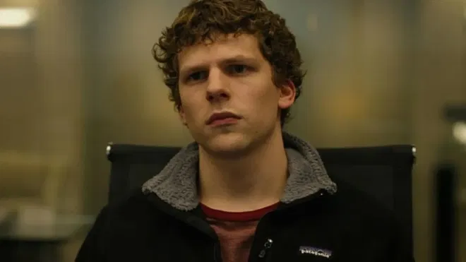 Jesse Eisenberg in The Social Network